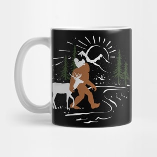 Bigfoot Animals Mug